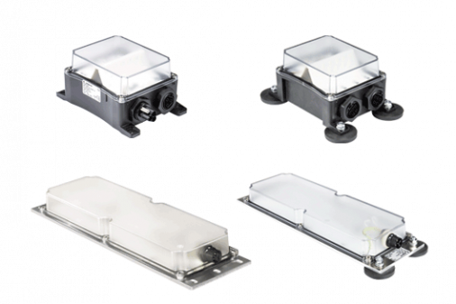 LED luminares for mains power for connected loads of 230 V AC